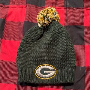 Green Bay Packers Kids Knit Beanie - Green
